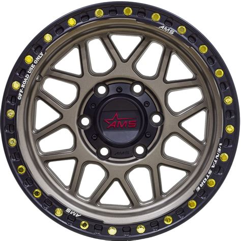 Llantas Aro 16X8 6X139 7 Et 15 Ams Bronce Set 4 Llantas Venta Store