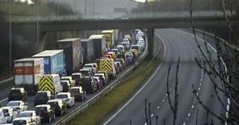 Live M62 Traffic As Crash Closes Motorway Near Rochdale Manchester