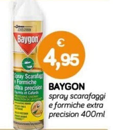 Baygon Spray Scarafaggi E Formiche Extra Precision 400ml Offerta Di Il