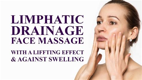 Lymphatic Drainage Face Massage with a Lifting Effect & Against Swelling. Japanese Face Massage ...