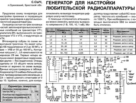 Сделать вч генератор своими руками. ламповый вч генератор