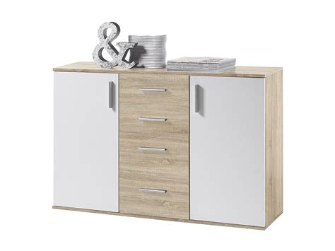 Familiär Riese Forum sideboard sonoma eiche weiss montieren Lerner Der Pfad