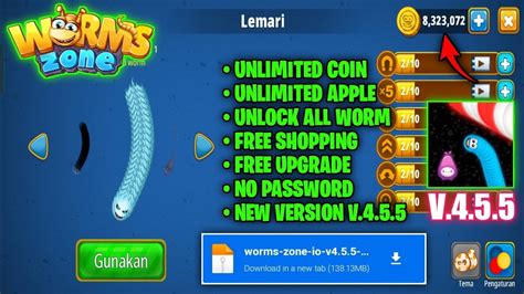 Worm Zone Io Mod Apk V New Version Unlock All Worm