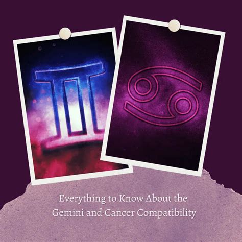 Everything To Know About The Gemini And Cancer Compatibility