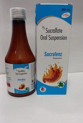 Sucralfate Suspension Syrup 200 Ml At Rs 165 Bottle In Pune ID