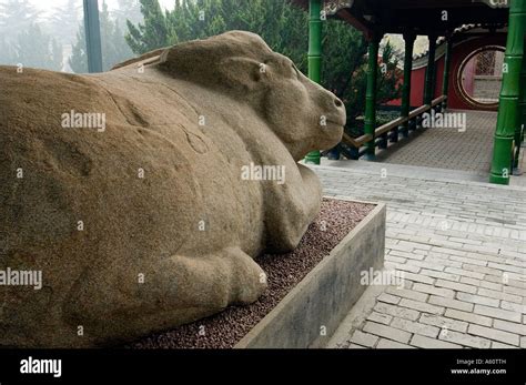 Maoling Mausoleum Near Xian Shaanxi Province China Ancient Old Stone