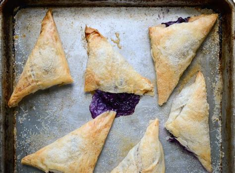 Blueberry Phyllo Dough Turnovers Sweets Phyllo Dough Recipes Phillo Dough Recipes