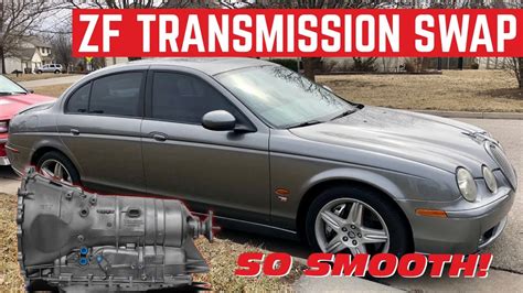 Installing A New Transmission In My 3000 Jaguar S Type R It Shifts