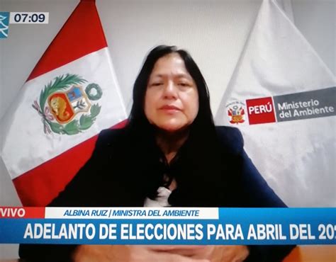 Ministra Del Ambiente Hace Un Llamado Al Diálogo Para Restaurar La Tranquilidad Del País