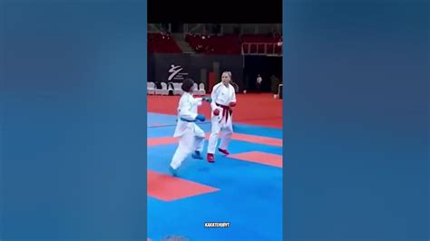 Girls Kumite Fight 🔥🥋 Karate Motivation Karate Kumite Shorts