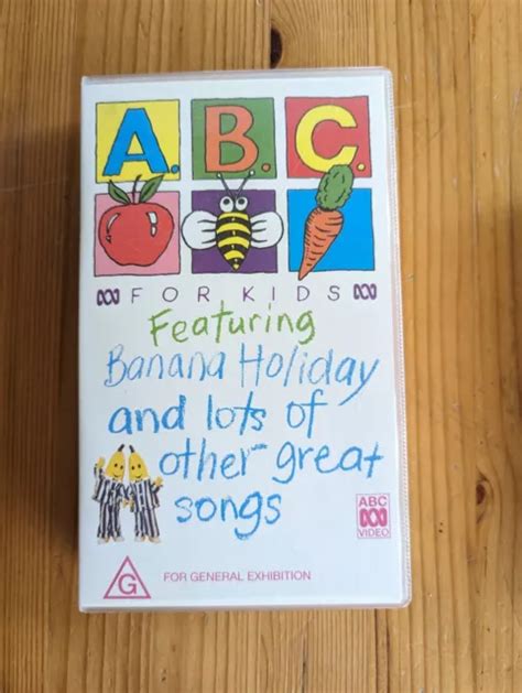 ABC FOR KIDS VHS Live Concert SHOWTIME 1998 Australia TV Video $9.00 - PicClick AU