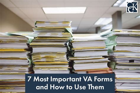 What Are The 7 Most Important Va Forms To Use Cck Law