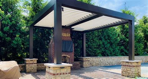 Apollo Opening Roof Modern Louvered Pergolas