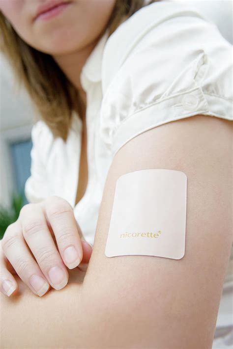 Nicotine Patch Photograph by Gustoimages/science Photo Library - Pixels