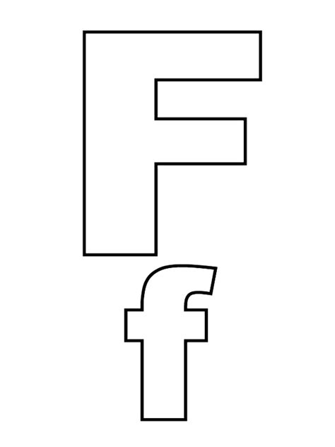 Uppercase F