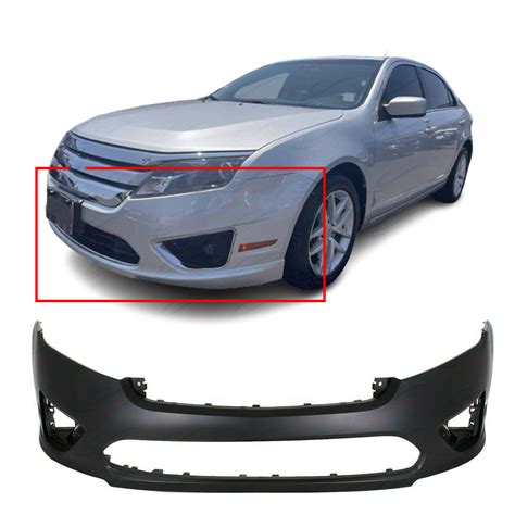 Primed Front Bumper Cover Fascia For 2010 2011 2012 Ford Fusion S 10 11