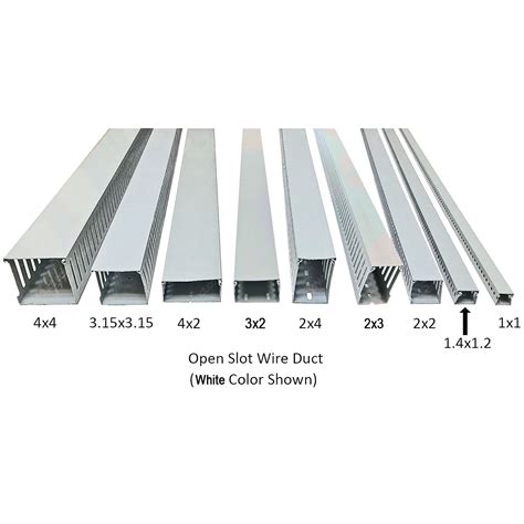 Electriduct Open Slot Wire Duct Network Wiring Ducts