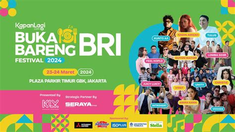 KapanLagi Buka Bareng BRI Festival 2024 Hadir Dengan Konser Kuliner