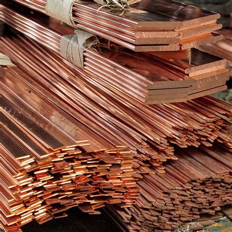 Flat Copper Bar Copper Busbar Mm Pure Copper Bar Buy Flat Copper