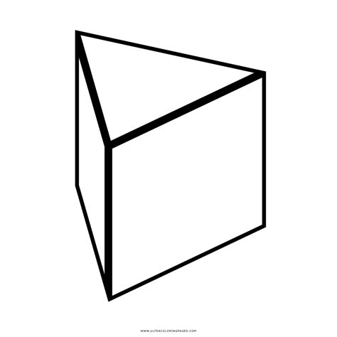 Dibujo De Prisma Triangular Para Colorear Ultra Coloring Pages Porn