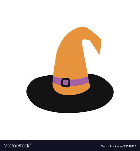 Witch hat Royalty Free Vector Image - VectorStock