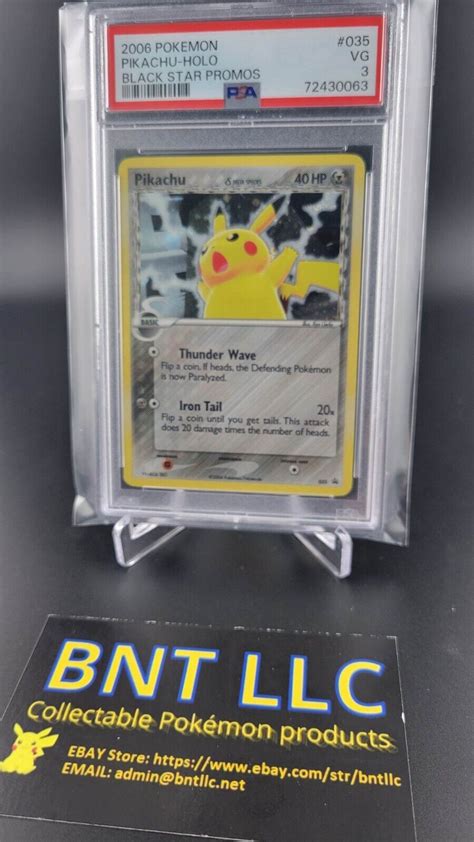 Psa Pikachu Delta Species Black Star Promo Values Mavin