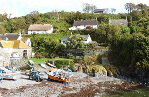 The Fishermen S Harbour At Cadgwith Derek Voller Geograph