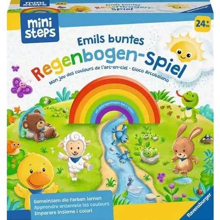 Ravensburger Ministeps Emils Buntes Regenbogen Spiel Duo Shop De