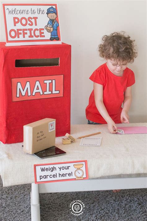 Post Office Dramatic Play Area Little Lifelong Learners Dramatic Play Area Dramatic Play