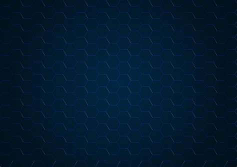 Fondo Futurista Geom Trico Hexagonal Azul Vector Premium