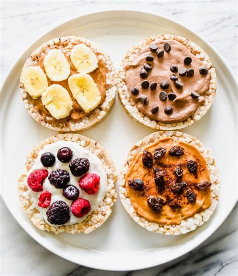 Rice Cake Toppings Ideas For Healthy Snack Inspiration Nourish