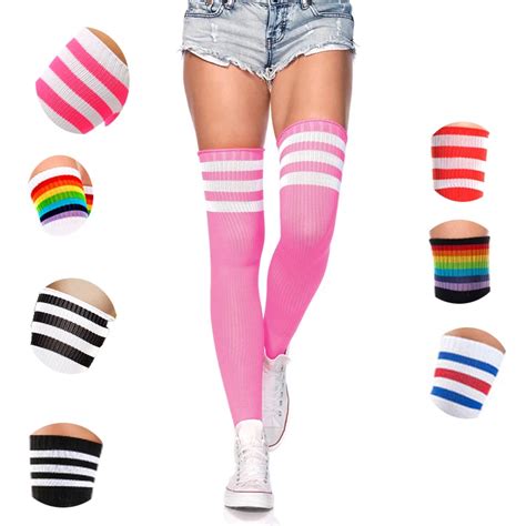 Sexy Women Socks Girl Thigh High Socks Cotton Stockings Student