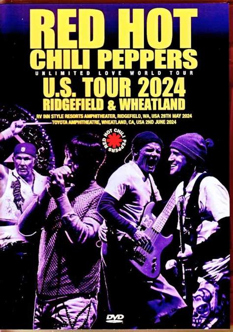 Red Hot Chili Peppers レッド・ホット・チリ・ペッパーズ Wa Usa 2024 And More