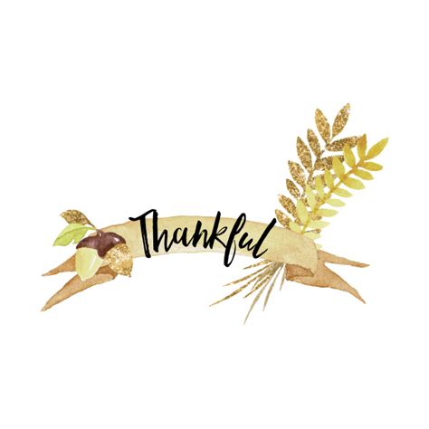 Thankful Harvest Banner Thanksgiving T Shirt TeePublic