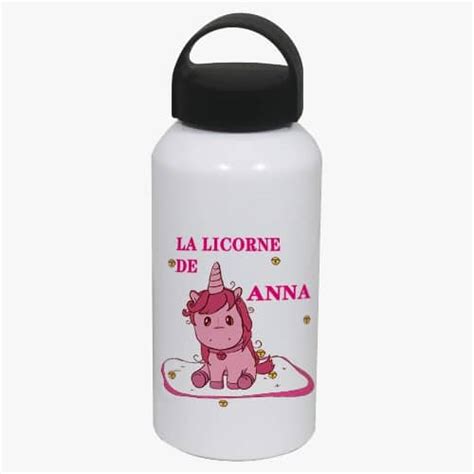 Gourde Petite Licorne Enfant Personnalis E M Ask Perso