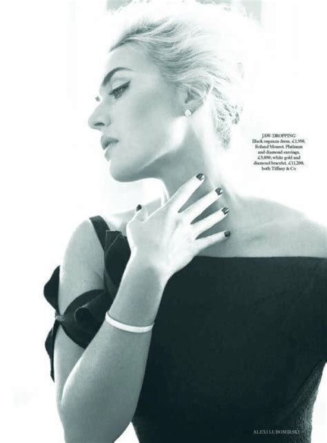 Kate Winslet For Harper S Bazaar April 2013 Jual Lingerie Master