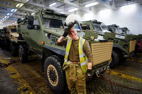 British Army Departs For Largest Nato Exercise In Europe Since Cold War