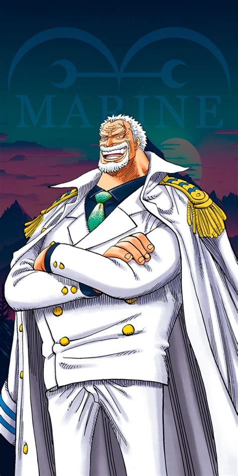 Monkey D Garp Wallpaper Em 2024 One Piece Chuva De Amor Homens