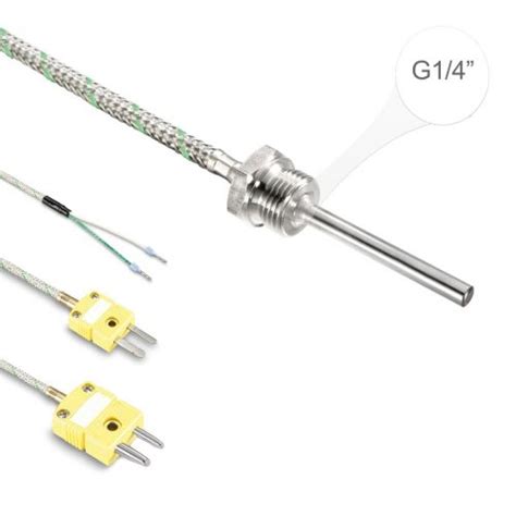 Thermoelemente NiCr Ni Typ K Temperaturfühler passiv