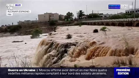 L Espagne frappée par des inondations éclairs sur une grande partie du pays