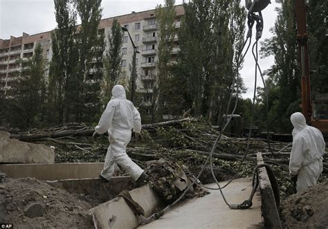 Vanishing Chernobyl Aerial Photos Show How Devastated Town In