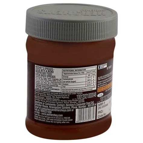 Hersheys Cocoa Spread With Almond 350 G Jiomart