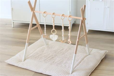 Diy Baby Spielbogen Aus Holz Baby Gym Selber Machen