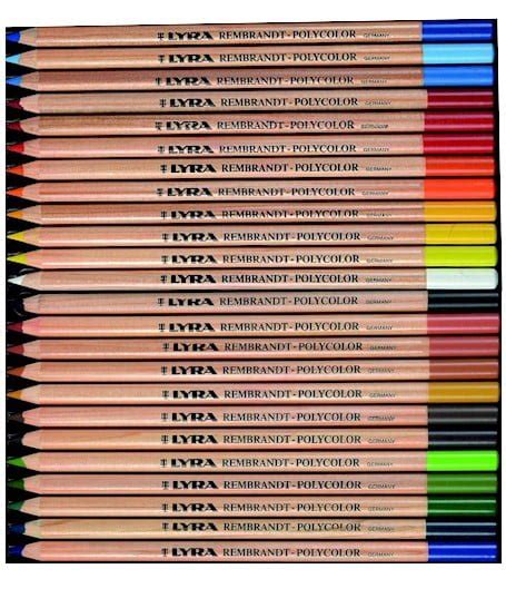 Lyra Rembrandt Polycolor Pencils 24 Set Musgrave Art