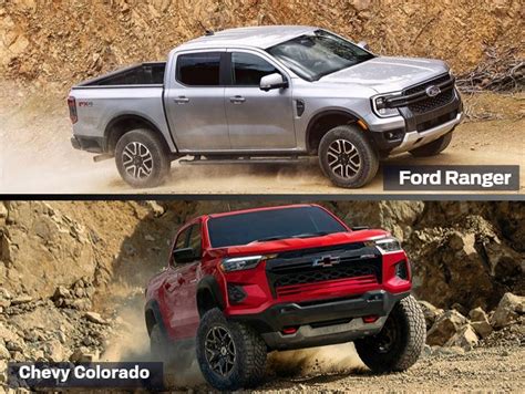 Ford Ranger Vs Chevy Colorado Price Carry Lorrin