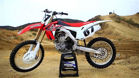 First Ride Honda Crf Motocross Action Magazine Youtube