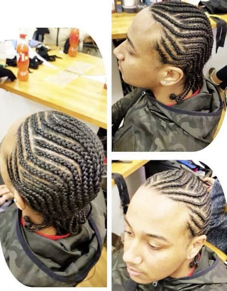 Mens Cornrow Braids Book London Afro Hairdresser Near Me Frohub