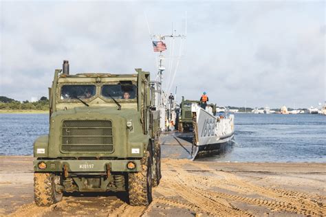 DVIDS Images U S Marines Embark Tactical Vehicles Aboard Landing