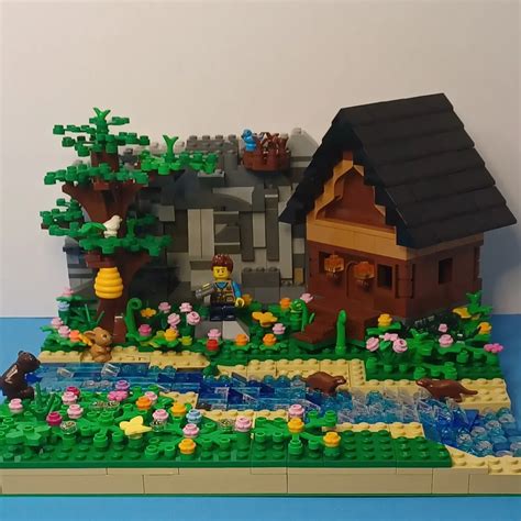 LEGO IDEAS An Escape A Reset In The A Frame Cabin Watching Nature