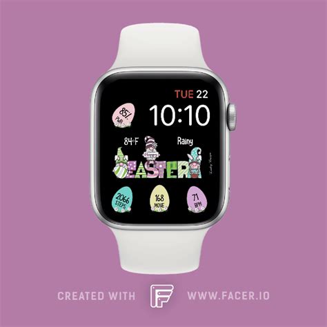 Linlay Designs™ Hoppy Easter Gnomies Watch Face For Apple Watch